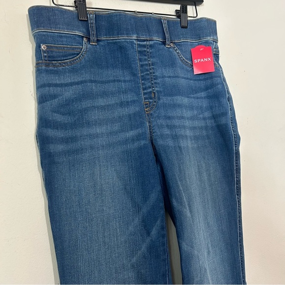 SPANX Flare Jean Vintage Indigo SIZE LARGE NEW WITH TAGS - Picture 4 of 7
